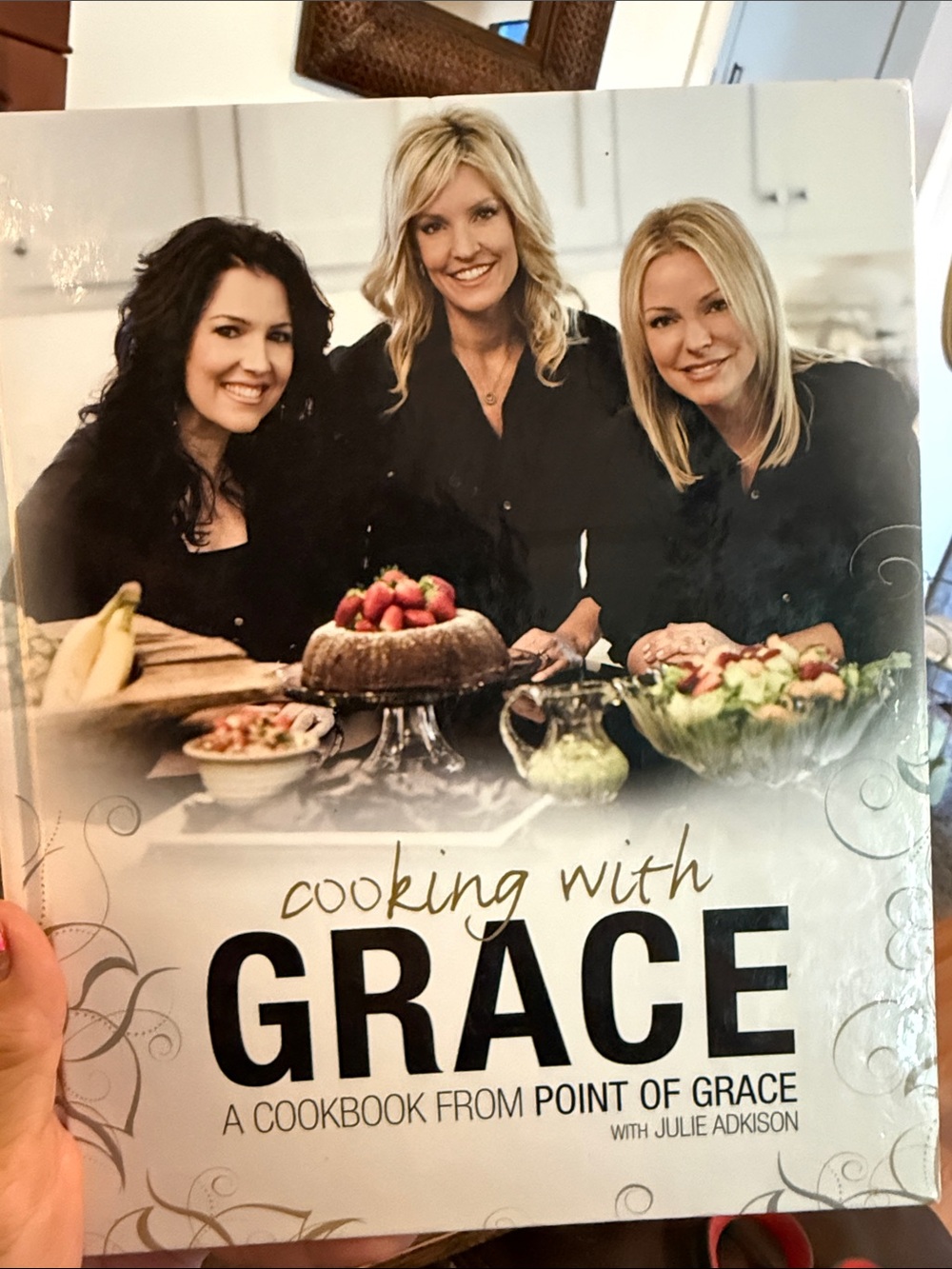 Cooking with Grace Cookbook - White & Black Cover